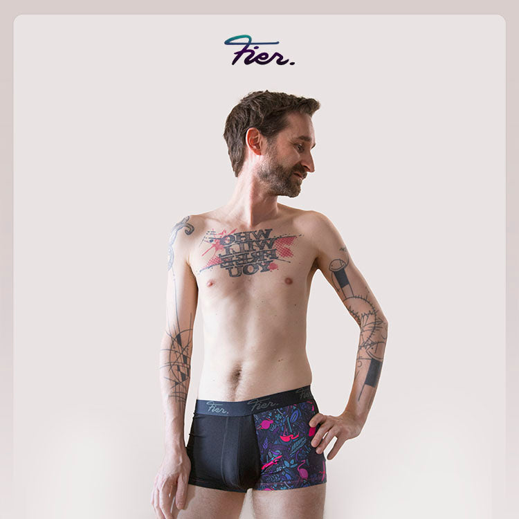 Patterned Short Leg Style | The Durable Comfort Boxer