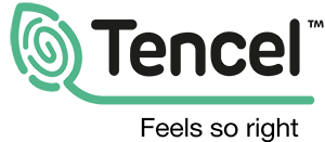 Le logo de la compagnie Tencel microfribe
